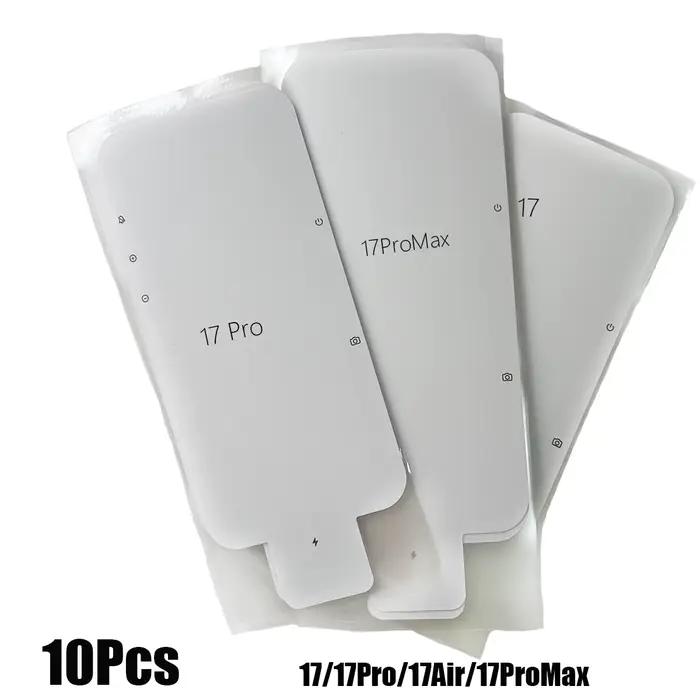 10 pièces nouvel écran de téléphone portable reconditionné protecteur paquet autocollant pour iPhone