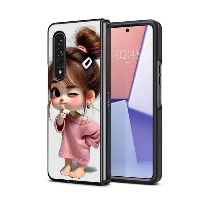 Coque pour Samsung Galaxy ZFold7 ZFold4 ZFold3 Z Fold 7 6 5 4 3 ZFold5 ZFold6 couverture arrière de 