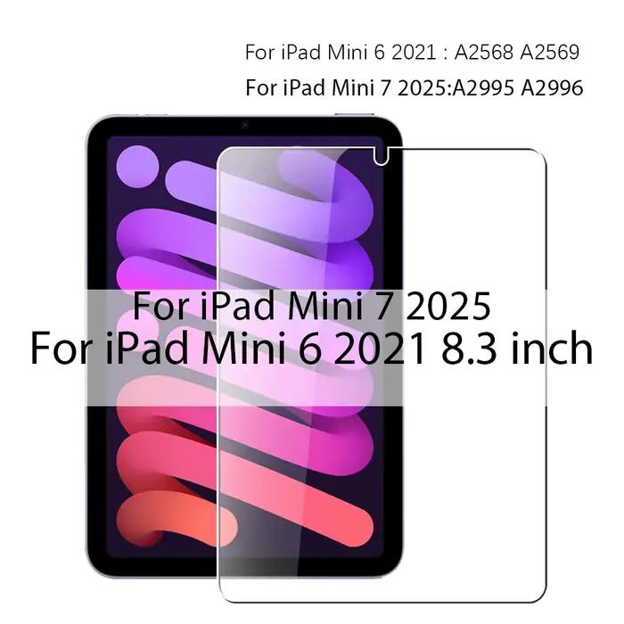 Verre trempé pour iPad 10e 9e génération A16 Pro 12.9 11 13 2025 protecteur d'écran pour ipad Air 4 