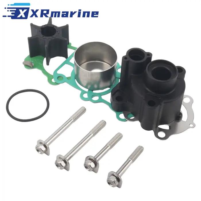 Kit de turbine de pompe à eau avec boîtier, pour moteur hors-bord Yamaha 4 temps 75 80 90 100 HP, sy