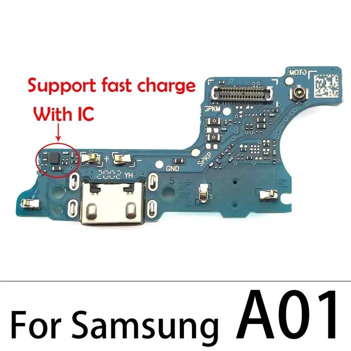 Nouveau pour Samsung A10 A20 A30 A50 A70 A01 A11 A31 A51 A71 A21s A03 A03s Port de chargeur USB conn