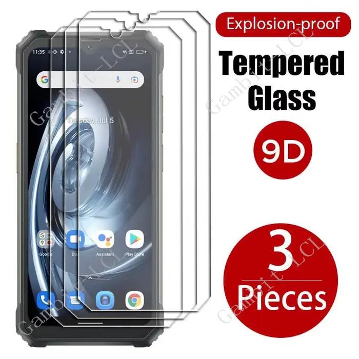 3 pièces 9H verre trempé de protection pour Blackview BV6200 Pro 6.56 sur BlackviewBV6200Pro BV6200P