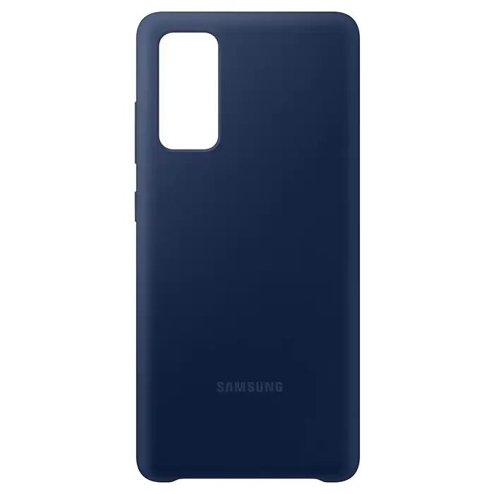 Coque originale en Silicone soyeux au toucher doux pour Samsung Galaxy S20FE, coque de protection ar