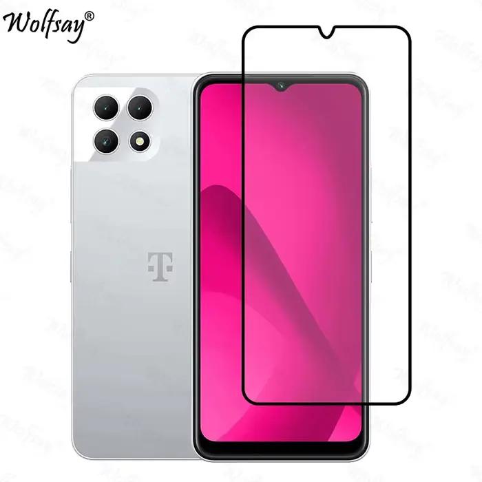 Protecteur d'écran à couverture complète pour t-mobile T Phone 2, verre trempé t-mobile T Phone 2 Pr
