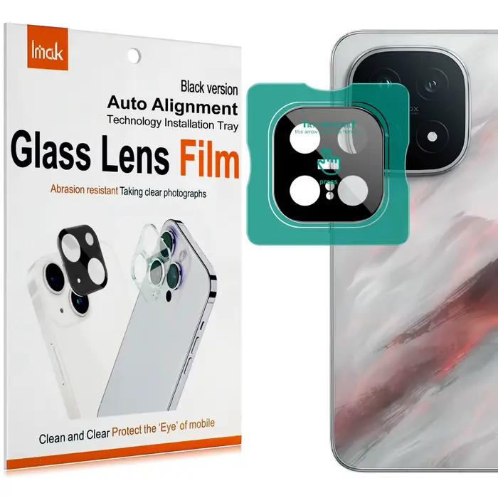 Film de protection d'objectif IMAK noir auto-adhésif pour iQOO 15 5G