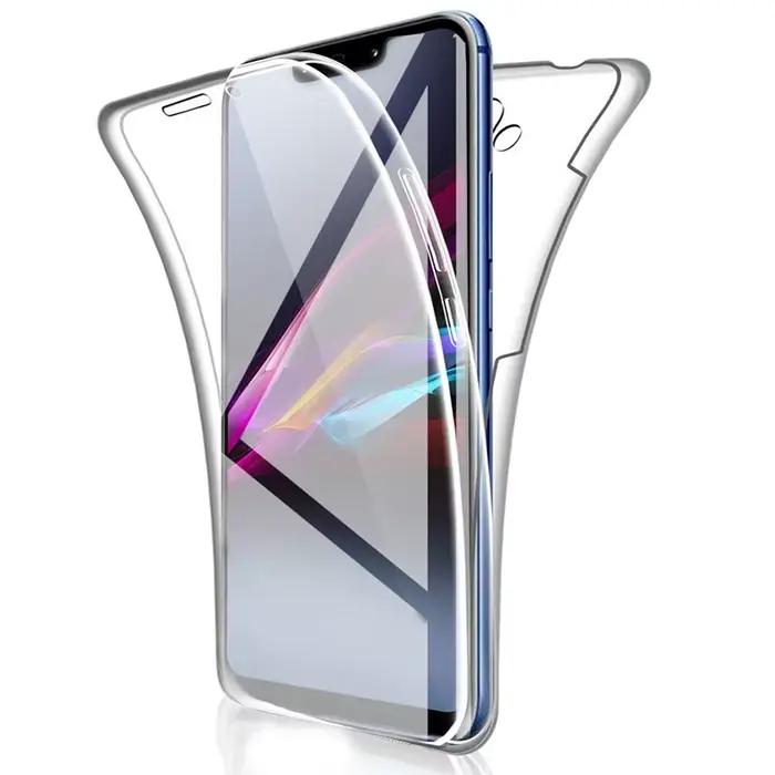 Coque de téléphone transparente antichoc, Protection complète 360, pour Samsung Galaxy A30 A30S A31 