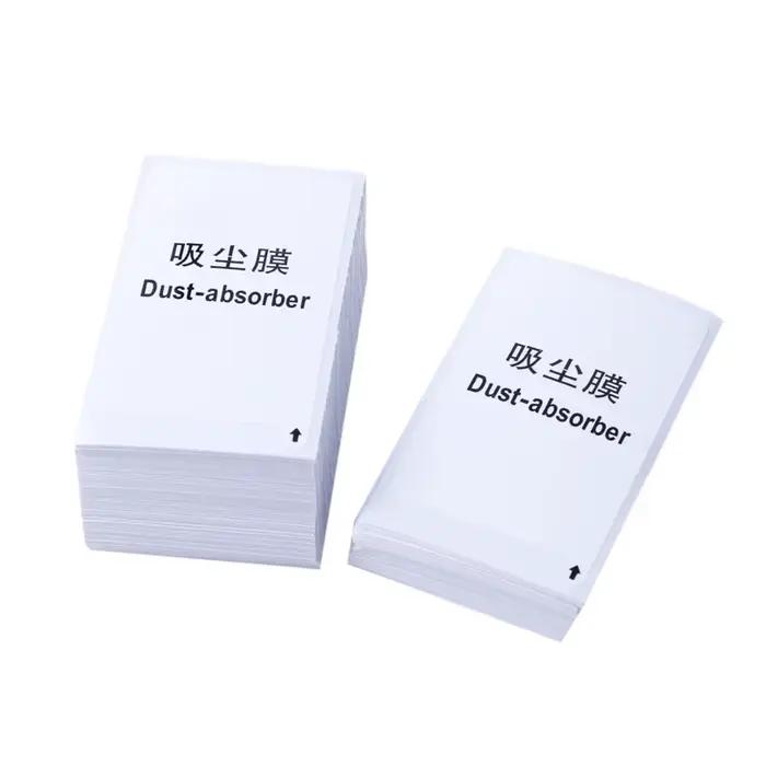 Protecteur d'écran pour tablette et téléphone portable, 200 pièces, absorbeur poussière, autocollant