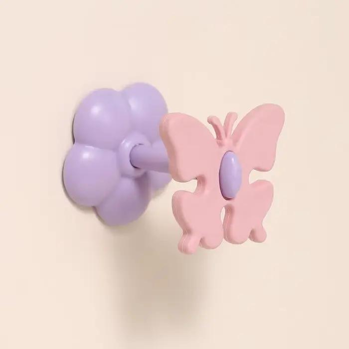 Organisateur de câbles adhésif Papillon, mignon et facile à fixer, pour le rangement des câbles de c