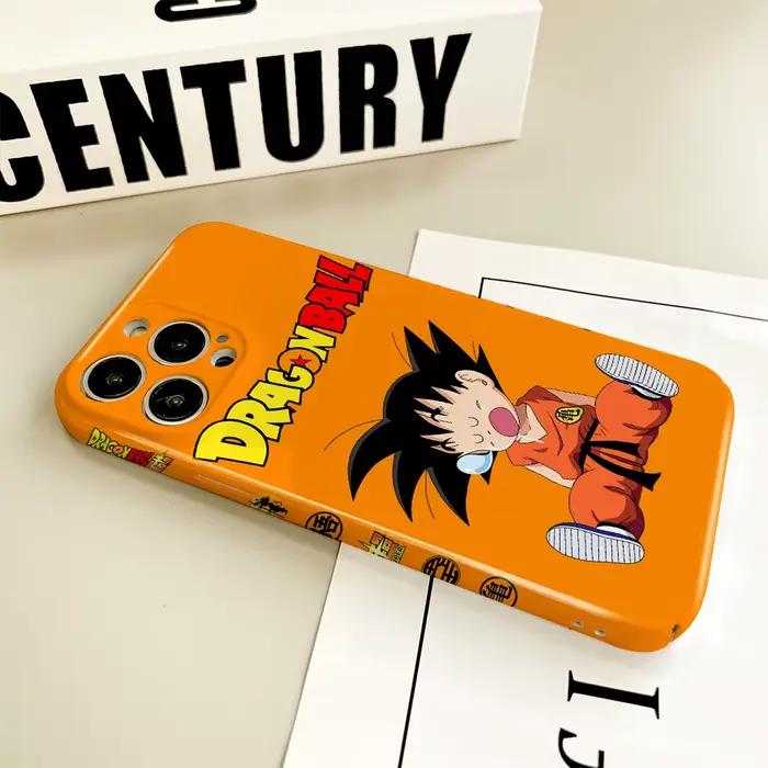 Coque de téléphone Dragon Ball Son Goku mignonne pour iPhone 17 16E 16 15 14 13 12 mini Pro Max Plus