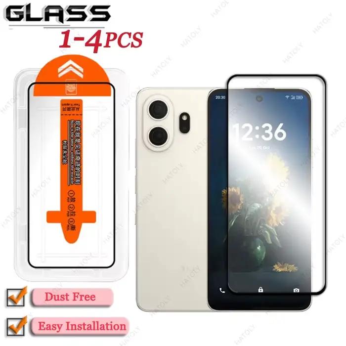 Verre anti-poussière à installation facile pour TCL NxtPaper 70 Pro, Film de protection d'écran pour