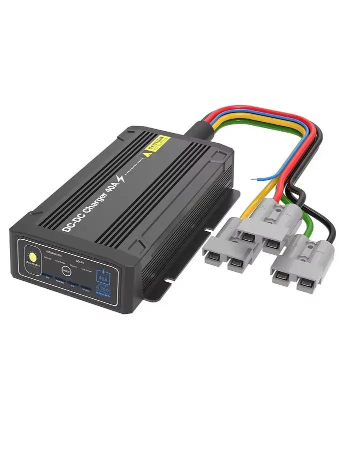 Chargeur cc à cc 12V 24V, véhicule 25a 40a, caravane, camping-car, remorque, Van, RV, batterie, char