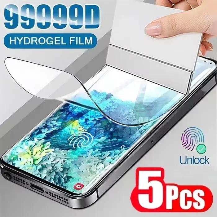 Film Hydrogel de protection à couverture complète, 5 pièces, pour Nubia Z60 Z50 Z70S Z70 Ultra Z50s 