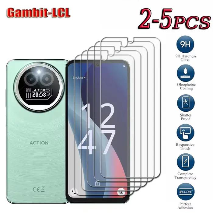 2-5 pièces 9H HD verre trempé pour IIIF150 Action A5 Pro 6.88 "ActionA5Pro ActionA5 A5Pro Film de pr
