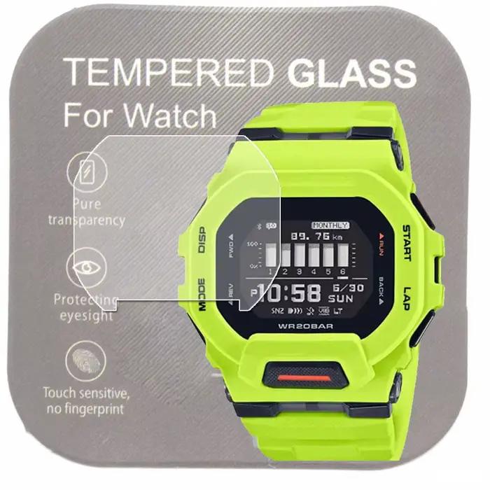 Verre 3Pc pour GBD-200 GBX-100 GX-56 DW-5600 GW-M5610 GMW-B5000 DW-6900 clair TPU CharacterFilm et V