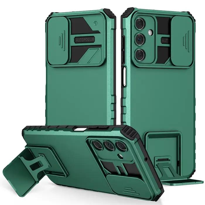 Pour Samsung A15 étui coulissant caméra lentille Protection coque de téléphone pour Samsung Galaxy A