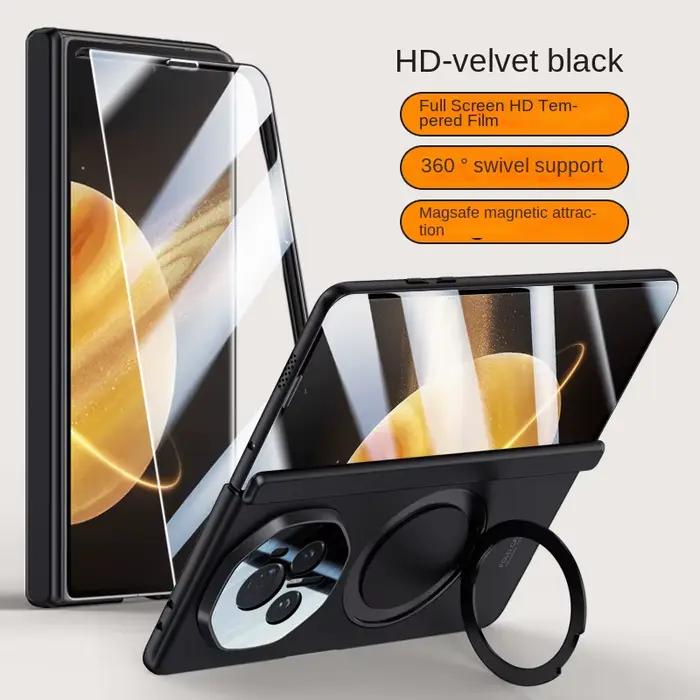 Pour Honor Magic V3 Vs3 360 °   Peau rotative lentille magnétique Protection complète Film en verre 