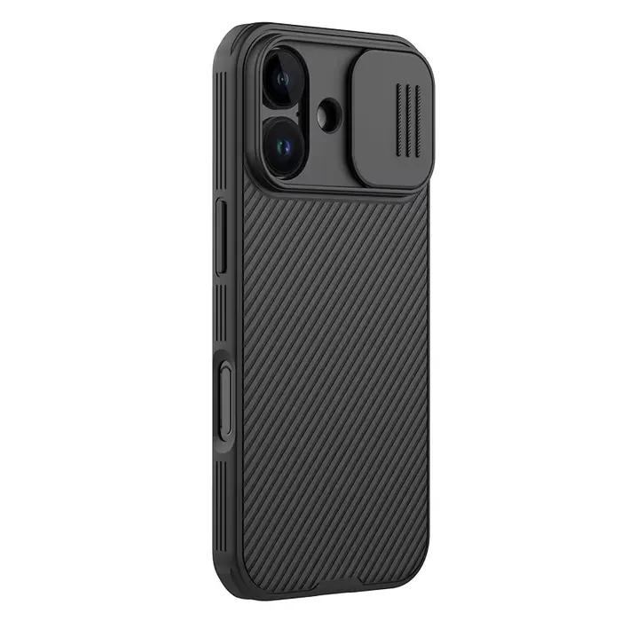 NILLKIN Coque pour iPhone 17 Pro Max 16 Plus 15 14 13 12 Air, Coque CamShield avec Protection de l’O