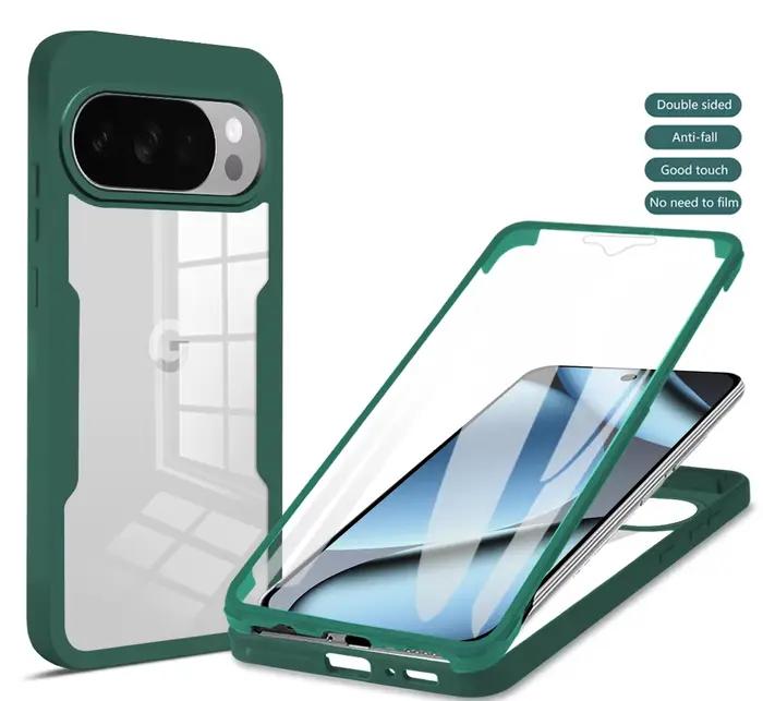 360 °   Coque de protection intégrale double face anti-chute pour Google Pixel 10A 10 9 Pro XL avec 