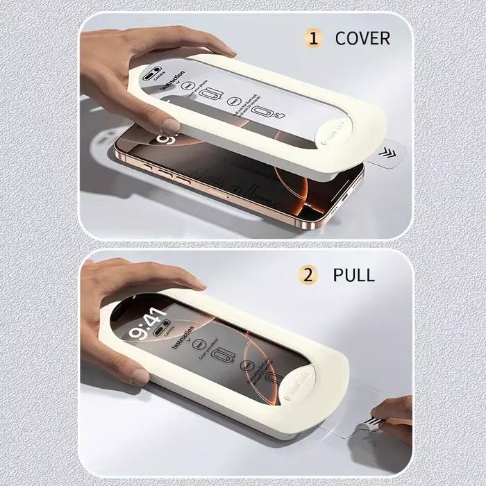 Protecteurs d'écran de confidentialité pour IPhone 17/16/15/14/13 Pro/Promax, couverture de Film plein écran, autocollant de Protection de cabine sans poussière