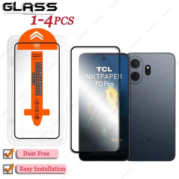 Verre anti-poussière à installation facile pour TCL NxtPaper 70 Pro