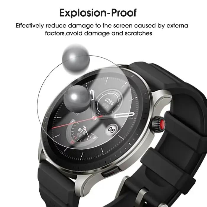 Film protecteur en silicone pour smartwatch, 30mm-46mm, antichoc, antirayure, facile à installer, variété de couleurs pour personnaliser votre montre intelligente