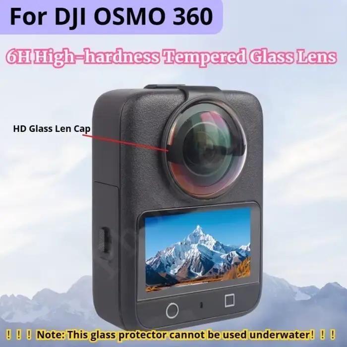 DJI OSMO 360 – capuchon d'objectif en verre HD
