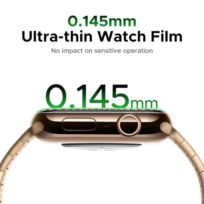 UGREEN 2 pièces pour Apple Watch série 11 10 S11 S10 protecteur d'écran souple 46 42mm Film de protection à couverture complète
