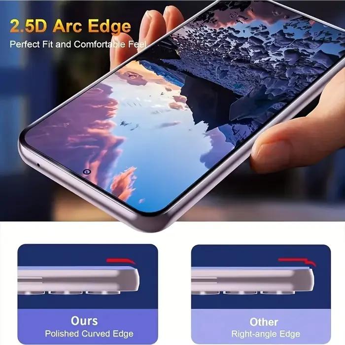 Protecteur d'écran en verre trempé NNBILI pour Samsung Galaxy S26 Ultra S25 S24 S23 S22 S21 Plus A71 A25 A15 A35 A34 A54 A55 5G résistant aux rayures et aux éraflures à installer facilement