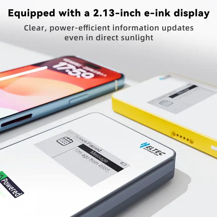 Batterie externe magnétique Heltec MeshPocket Qi2 15W charge rapide sans fil pour Meshtastic MeshCore iPhone Android occasions spéciales randonnées camping événements extérieurs