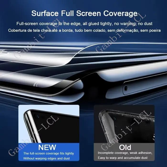 Film Hydrogel souple hydraulique, housse de protection complète pour Huawei Pura 70 Pro + Plus Pura70Ultra Pura70 Ultra 70Pro