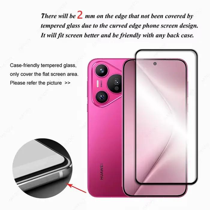 Film protecteur d'écran en verre pour téléphone Huawei Pura 70