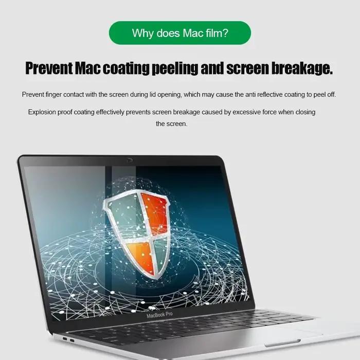Film de protection d'écran HD pour ordinateurs portables Apple 13