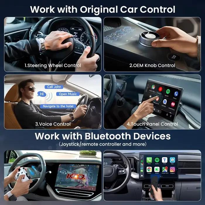 Carlinkit Android 13 S2 Ai Box SM6115 Carplay sans fil