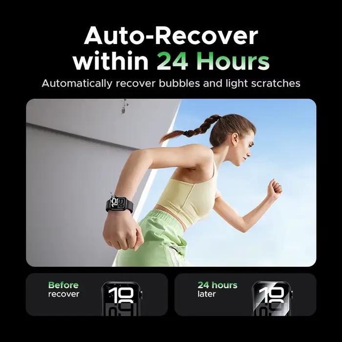 UGREEN 2 pièces pour Apple Watch série 11 10 S11 S10 protecteur d'écran souple 46 42mm Film de protection à couverture complète