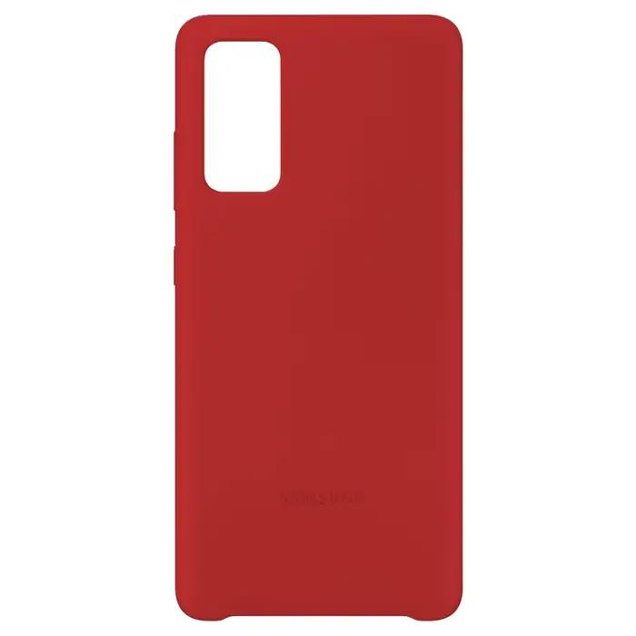 Coque originale en Silicone soyeux au toucher doux pour Samsung Galaxy S20FE