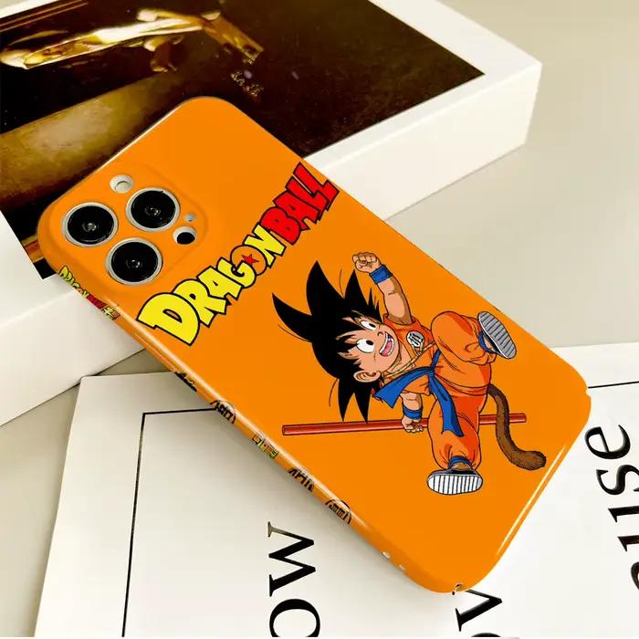 Coque de téléphone Dragon Ball Son Goku mignonne pour iPhone 17 16E 16 15 14 13 12 mini Pro Max Plus