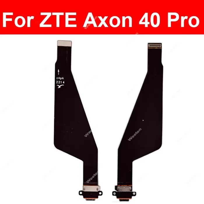 Câble flexible de station de chargement USB pour ZTE Axon 40 41 Pro Axon 40 Ultra A2023P, Port de chargement USB, pièces de rechange