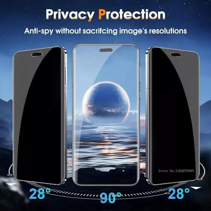 [2 +2] 2 films de protection hydrogel de confidentialité et 2