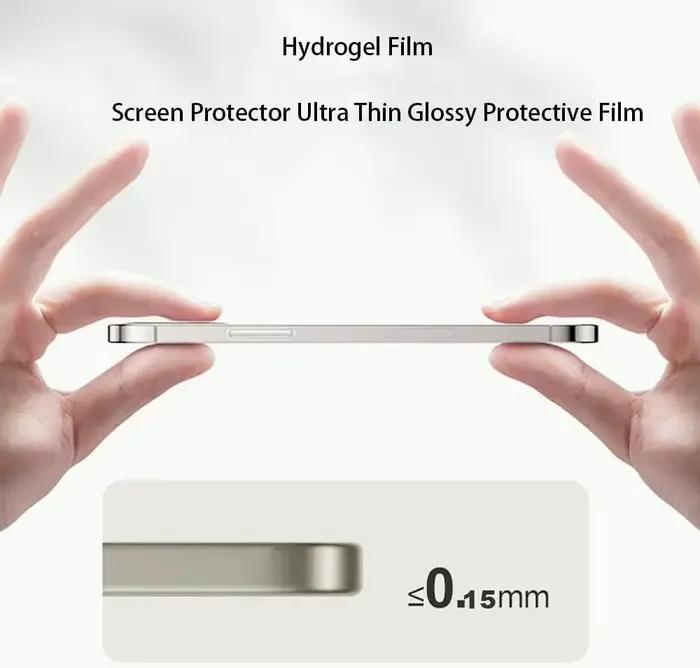 Protecteur d'écran Hydrogel brillant pour Samsung Galaxy Z FLIP 7 6 7FE