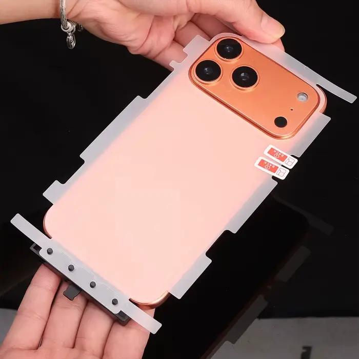 Film de protection arrière en fibre de verre incurvé pour animaux de compagnie