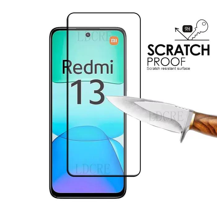 4 pièces pour Xiaomi Redmi 13 verre