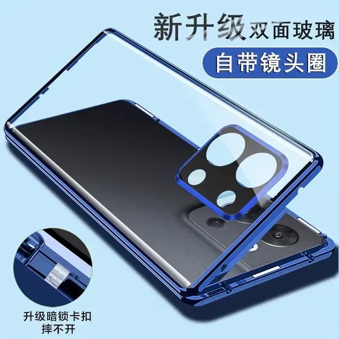 Coque de protection complète 360 pour OnePlus Nord 3 5G, double face, absorption magnétique, verre trempé, housse de protection pour One Plus Hein3 ACE 2V