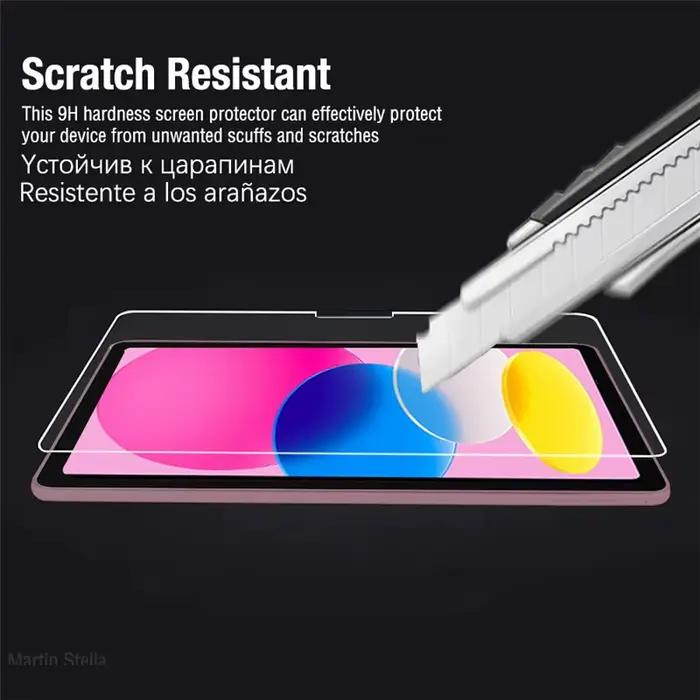 Protection d'écran en verre trempé super fin pour iPad 11e génération résistante aux rayures pour une clarté d'image maximale et un usage quotidien sans souci