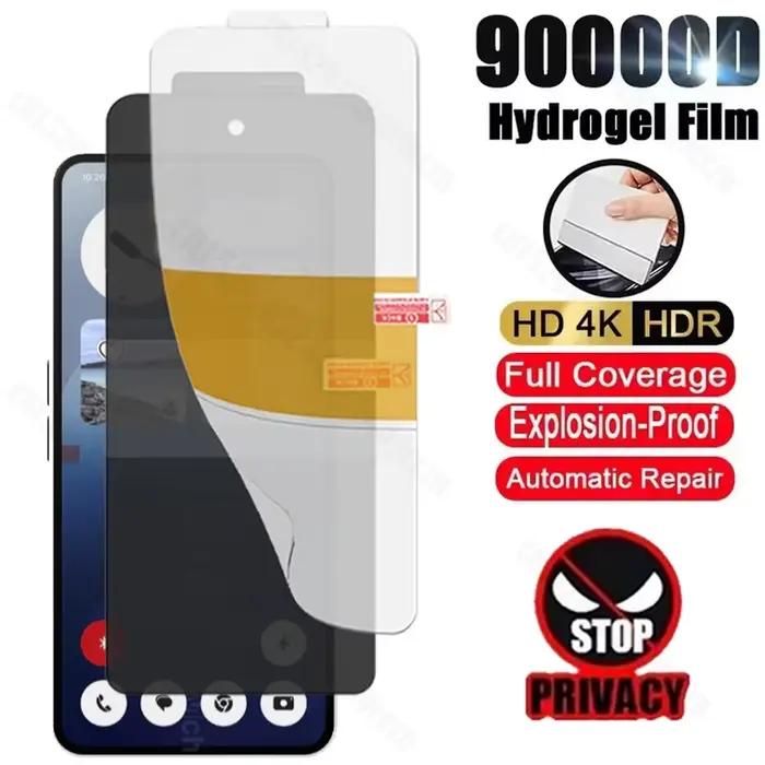 Film de protection Hydrogel Anti-espion pour téléphone rien 3a Pro 2 2a Plus