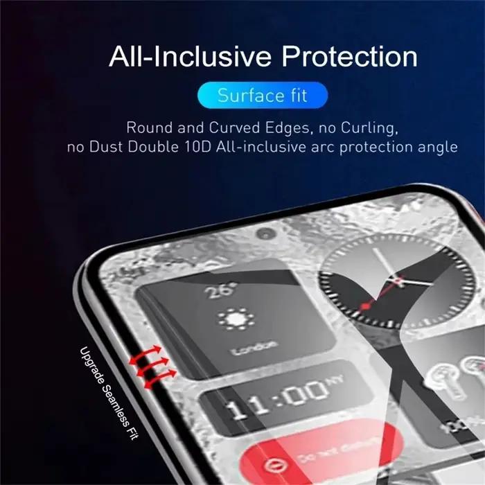 Film hydrogel protecteur d'écran Nothing Phone 2A 3A Pro résistant à l'eau et anti-rayures pour un écran sans défaut