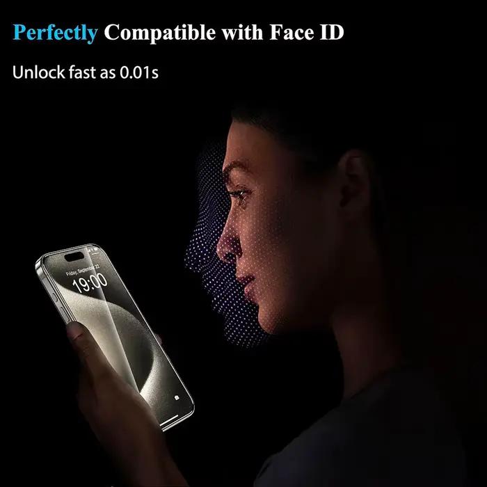 Protecteur d'écran en verre pour iPhone