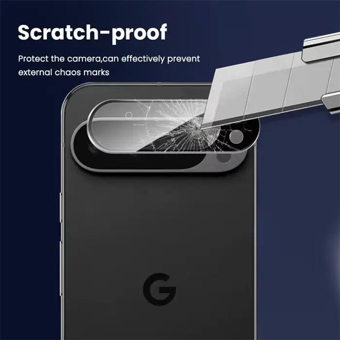 Protègeurs d'objectif incurvés 3D en verre trempé pour Google Pixel 9 9 Pro 10 10 Pro et modèles XL 9a, idéal pour les photographes amateurs et professionnels, cadeau parfait pour les occasions spéciales