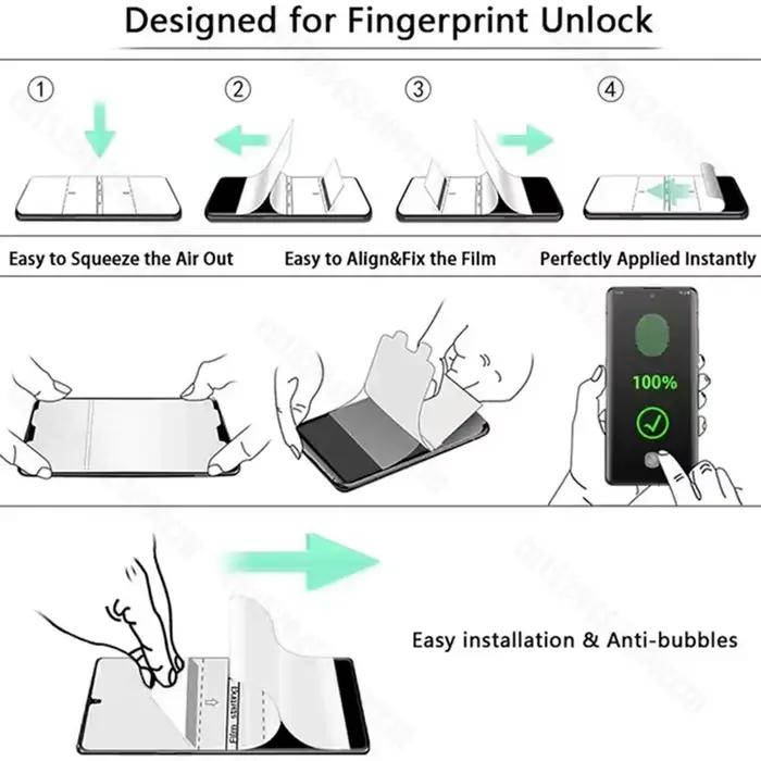 Film de protection hydrogel anti-espionnage pour Honor 600 ensemble de protection écran et objectif anti-rayures et anti-éblouissement pour appareil photo