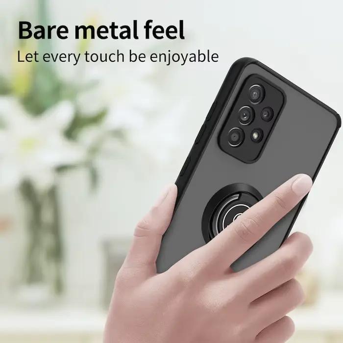 Coque de téléphone avec anneau magnétique