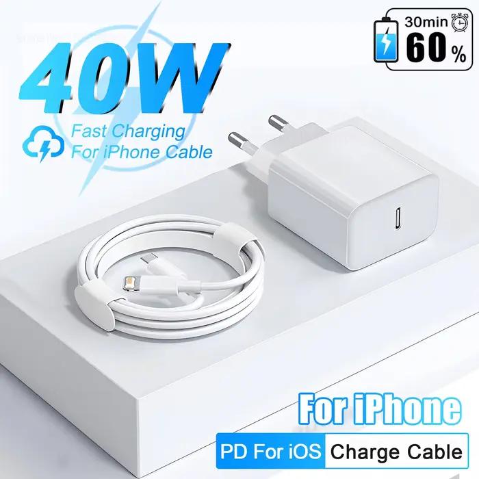 Chargeur rapide USB Type C pour Apple